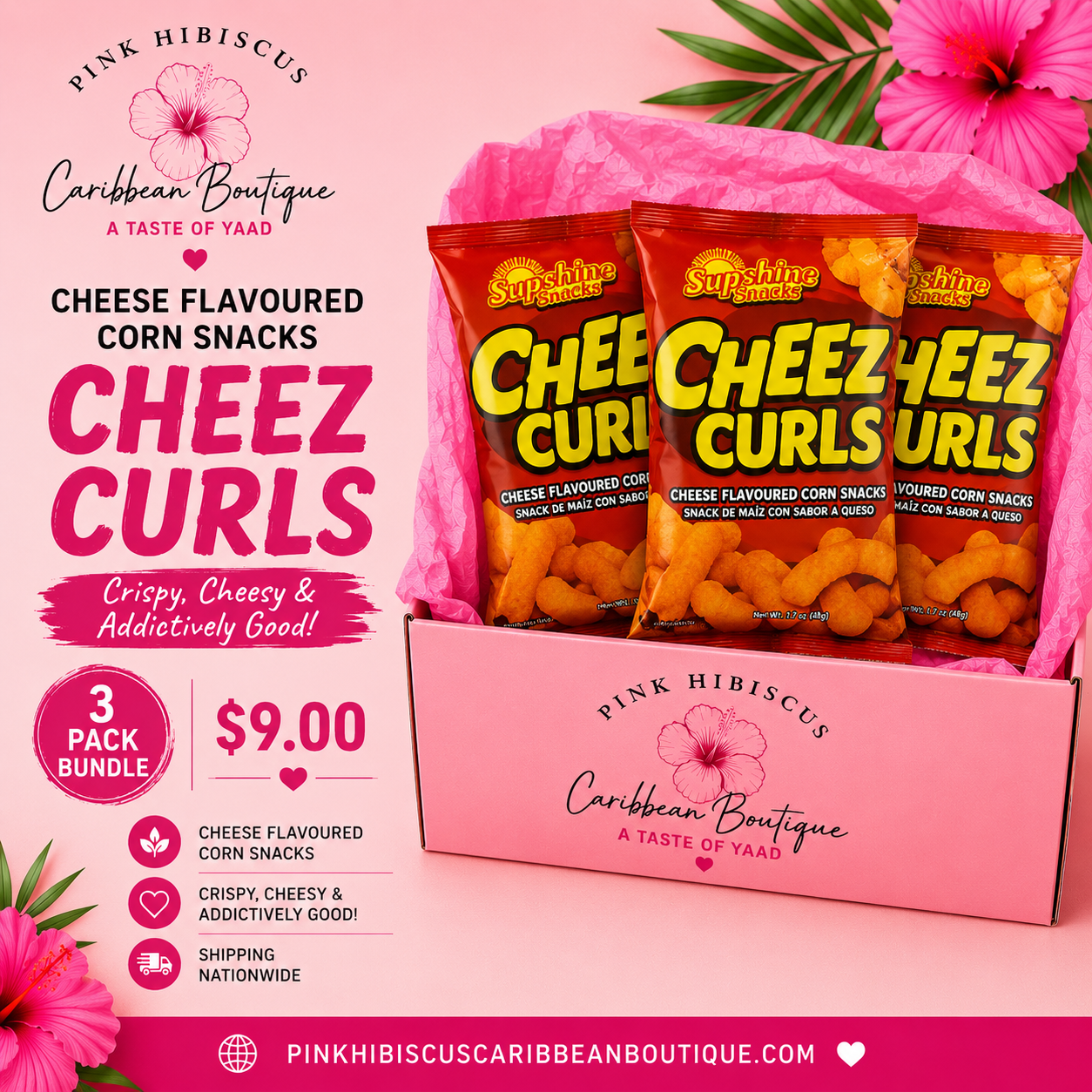3 pk Cheez Curls