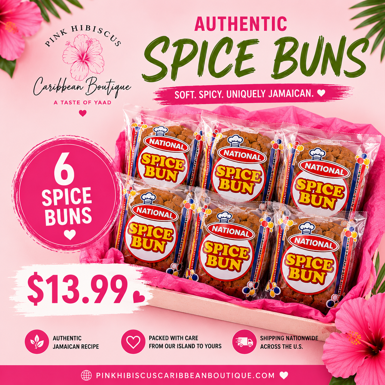 6 pk Spice Bun