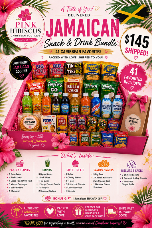 Jamaican Snack & Drink Bundle